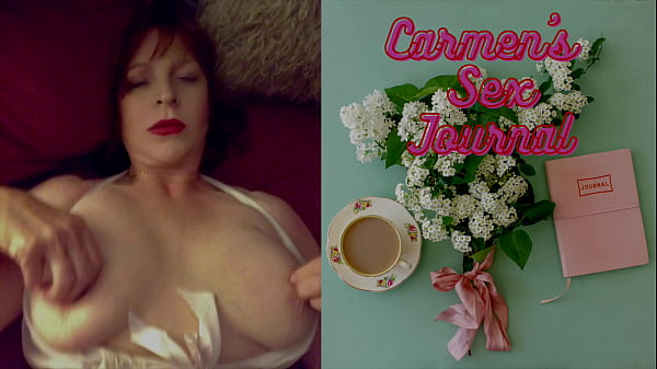 Granny Carmen Angel: Lady in Red Finger Fucking & Cunnilingus Cum