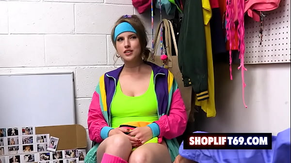 Busty teen shoplifter fucked after after a strip search – Octavia Red