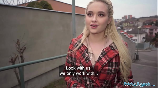 Public Agent – she was so young and cute I thought she was A.I