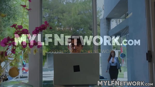 Syren catches Carlos, her stepson, jerking off to anal porn on Mother’s Day. The MILF is initially shocked to see his particular taste in women.