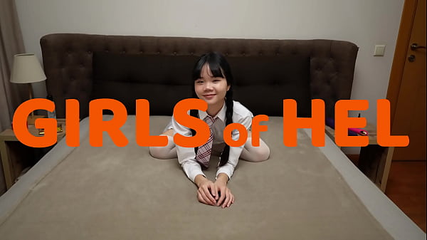 Asian teen gets her mouth stuffed with gummy bears and a load of HOT CUM