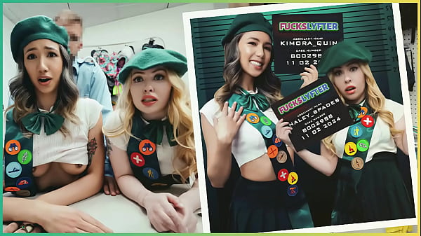 Naughty Scout Girls Pay for Their Mistakes