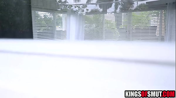 Young guy caught spying on MILF neighbor | Monica Sage